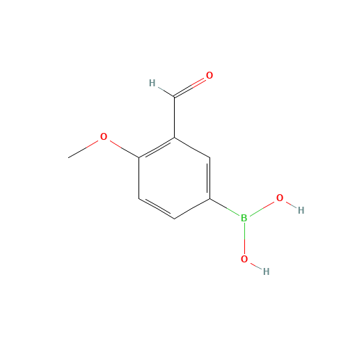 121124-97-8 3-Formyl-4-methoxyphenylboronic acid chemical structure