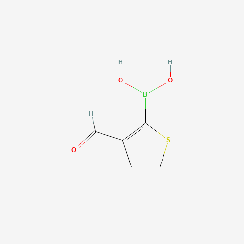 17303-83-2 3-FORMYL-2-THIOPHENEBORONIC ACID chemical structure