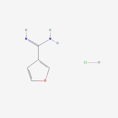 54649-21-7 3-FURANCARBOXIMIDAMIDE HYDROCHLORIDE chemical structure