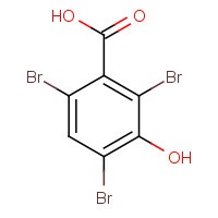 14348-40-4 3-Hydroxy-2,4,6-tribromobenzoic acid chemical structure