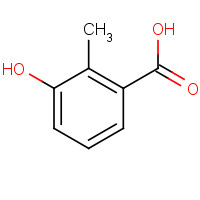 603-80-5 3-Hydroxy-2-methylbenzoic acid chemical structure