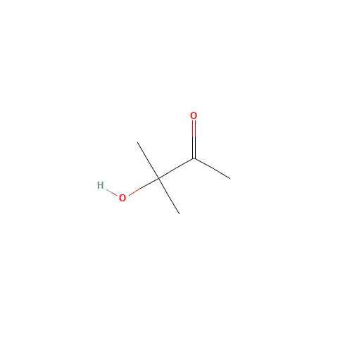 115-22-0 3-HYDROXY-3-METHYL-2-BUTANONE chemical structure
