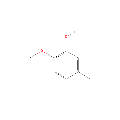 1195-09-1 2-METHOXY-5-METHYLPHENOL chemical structure