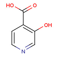 10128-71-9 3-HYDROXY-4-PYRIDINECARBOXYLIC ACID chemical structure