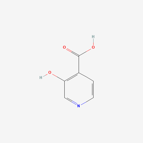 10128-71-9 3-HYDROXY-4-PYRIDINECARBOXYLIC ACID chemical structure