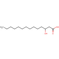 1961-72-4 3-HYDROXYMYRISTIC ACID chemical structure