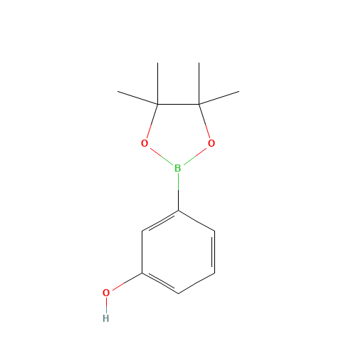 214360-76-6 3-(4,4,5,5-TETRAMETHYL-1,3,2-DIOXABOROLAN-2-YL)PHENOL chemical structure