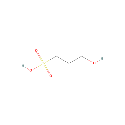 15909-83-8 3-HYDROXYPROPANESULFONIC ACID chemical structure