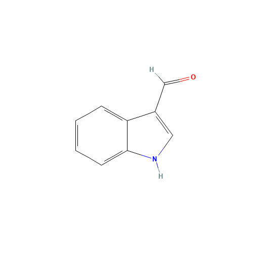 487-89-8 Indole-3-carboxaldehyde chemical structure