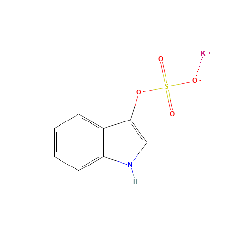 2642-37-7 3-INDOXYL SULFATE POTASSIUM SALT chemical structure