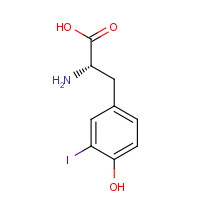 70-78-0 3-IODO-L-TYROSINE chemical structure