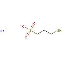 17636-10-1 Sodium 3-mercaptopropanesulphonate chemical structure