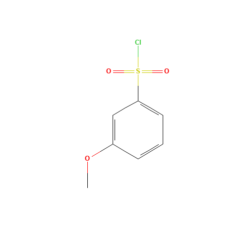 10130-74-2 3-METHOXYBENZENESULFONYL CHLORIDE chemical structure