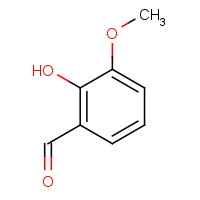 148-53-8 3-Methoxysalicylaldehyde chemical structure