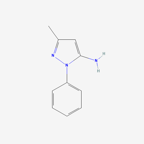 1131-18-6 5-Amino-3-methyl-1-phenylpyrazole chemical structure