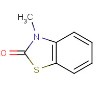 18644-20-7 3-Methyl-2-benzothiazolinone chemical structure