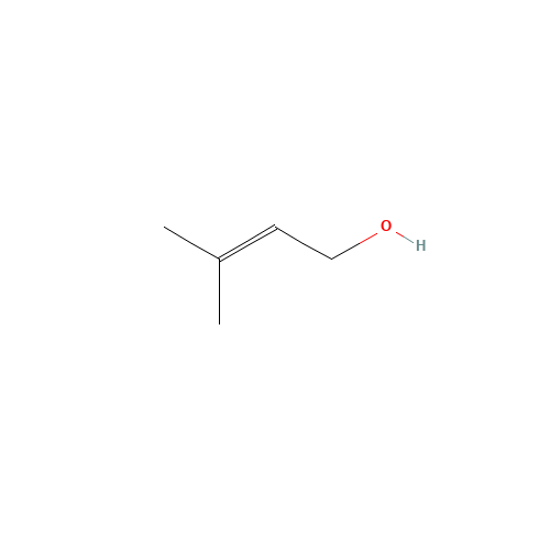 556-82-1 3-Methyl-2-buten-1-ol chemical structure