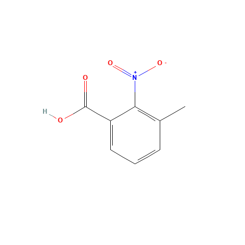 5437-38-7 3-Methyl-2-nitrobenzoic acid chemical structure