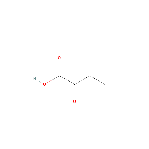 759-05-7 3-METHYL-2-OXOBUTYRIC ACIDDISCONTINUED chemical structure
