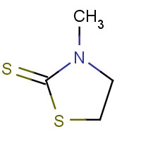 1908-87-8 3-methylthiazolidine-2-thione chemical structure