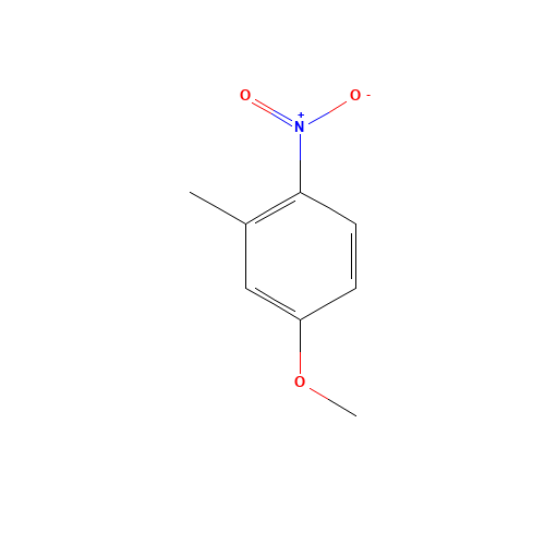 5367-32-8 3-Methyl-4-nitroanisole chemical structure