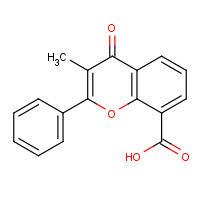 3468-01-7 3-Methylflavone-8-carboxylic acid chemical structure