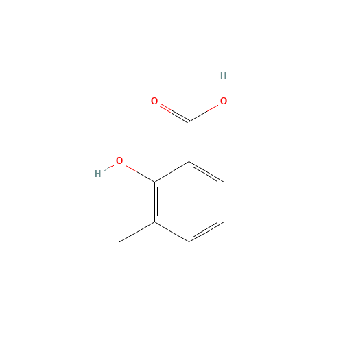 83-40-9 3-Methylsalicylic acid chemical structure