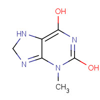 1076-22-8 2,6-Dihydroxy-3-methylpurine chemical structure