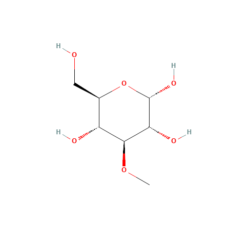 13224-94-7 3-O-METHYL-ALPHA-D-GLUCOPYRANOSE chemical structure