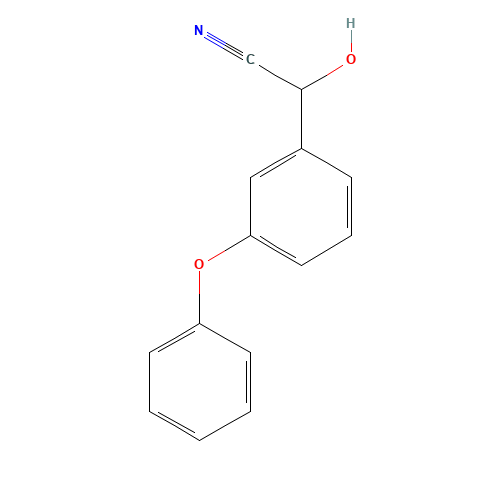 52315-06-7 3-PHENOXYBENZALDEHYDE CYANOHYDRIN chemical structure