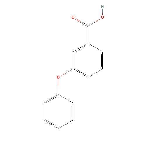 3739-38-6 3-Phenoxybenzoic acid chemical structure
