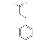 645-45-4 Hydrocinnamoyl chloride chemical structure