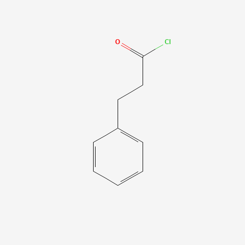 645-45-4 Hydrocinnamoyl chloride chemical structure