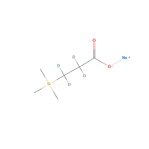 24493-21-8 2,2,3,3-D4-3-(TRIMETHYLSILYL)PROPIONIC ACID SODIUM SALT chemical structure
