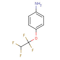 713-62-2 4-(1,1,2,2-TETRAFLUOROETHOXY)ANILINE chemical structure