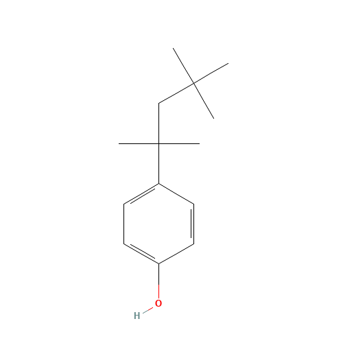 140-66-9 4-tert-Octylphenol chemical structure