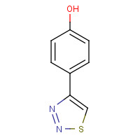 59834-05-8 4-(1,2,3-THIADIAZOL-4-YL)PHENOL chemical structure