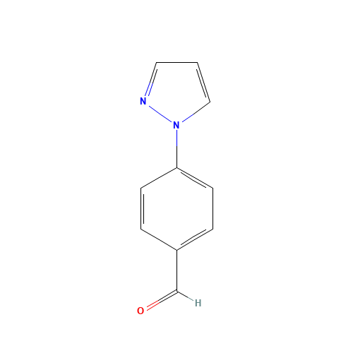 99662-34-7 4-Pyrazol-1-yl-benzaldehyde chemical structure