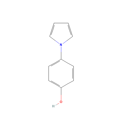 23351-09-9 4-(1H-Pyrrol-1-yl)phenol chemical structure