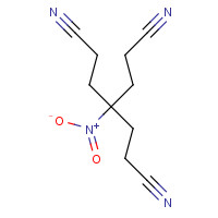 1466-48-4 1,1,1-TRIS(2-CYANOETHYL)NITROMETHANE chemical structure