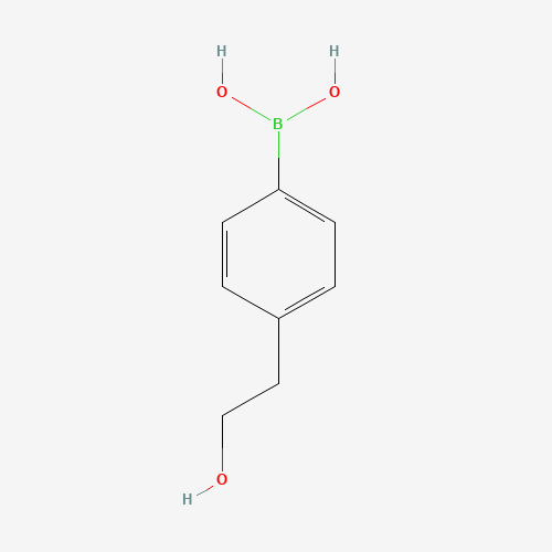 137756-89-9 4-(2-Hydroxyethyl)phenylboronicacid chemical structure
