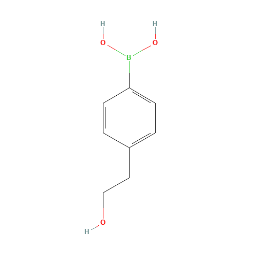 137756-89-9 4-(2-Hydroxyethyl)phenylboronicacid chemical structure
