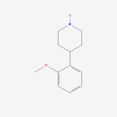 58333-75-8 4-(2-METHOXYPHENYL)PIPERIDINE chemical structure