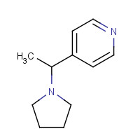 67580-65-8 4-(2-TETRAHYDRO-1H-PYRROL-1-YLETHYL)PYRIDINE chemical structure