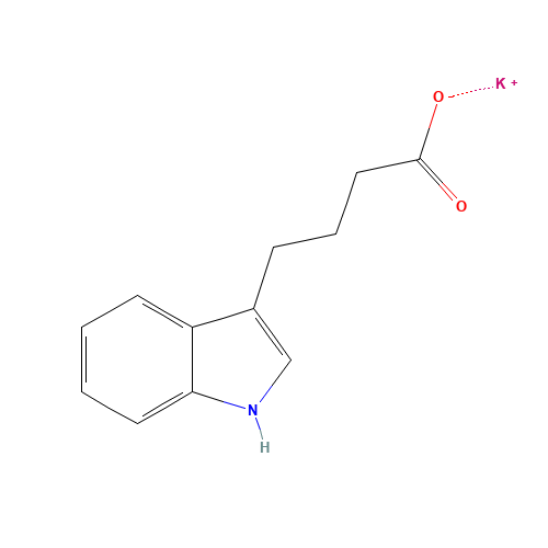 60096-23-3 INDOLE-3-BUTYRIC ACID POTASSIUM SALT chemical structure