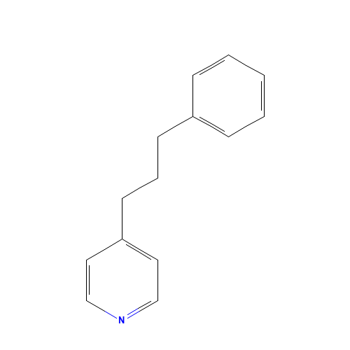 2057-49-0 4-(3-Phenylpropyl)pyridine chemical structure