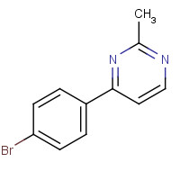 499785-50-1 4-(4-BROMOPHENYL)-2-METHYLPYRIMIDINE,97 chemical structure