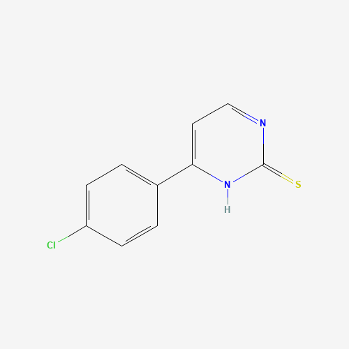 175203-08-4 4-(4-CHLOROPHENYL)PYRIMIDINE-2-THIOL chemical structure