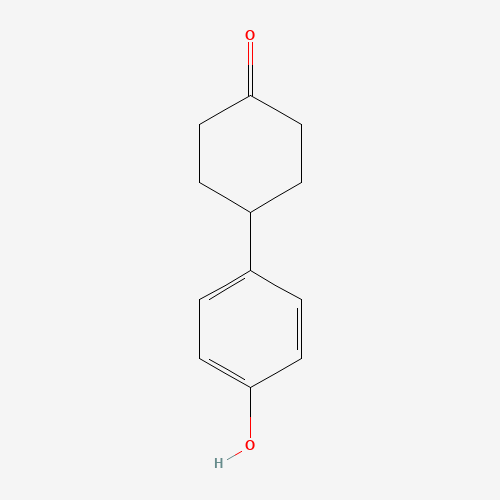 105640-07-1 4-(4-Hydroxyphenyl)cyclohexanone chemical structure