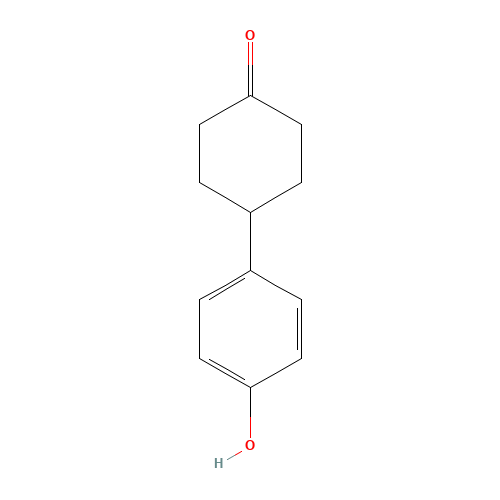 105640-07-1 4-(4-Hydroxyphenyl)cyclohexanone chemical structure